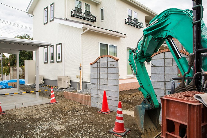 外構工事で素敵なエントランスをデザイン